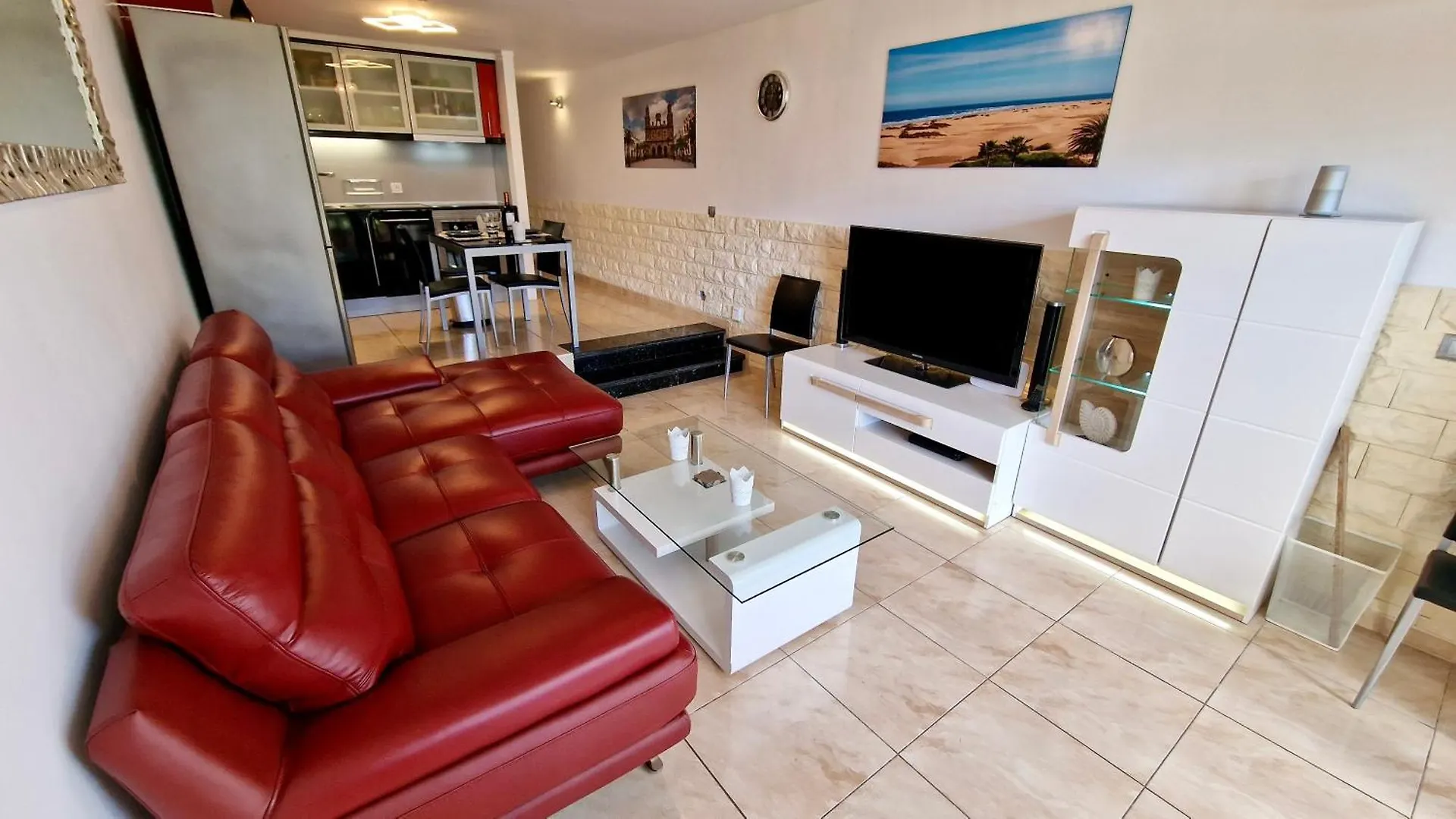 Tamaran 102 - Los Campos - Lux Garden Apt Near Dunes, Quiet-Central-Renovated San Bartolomé 0*,  Spanyolország