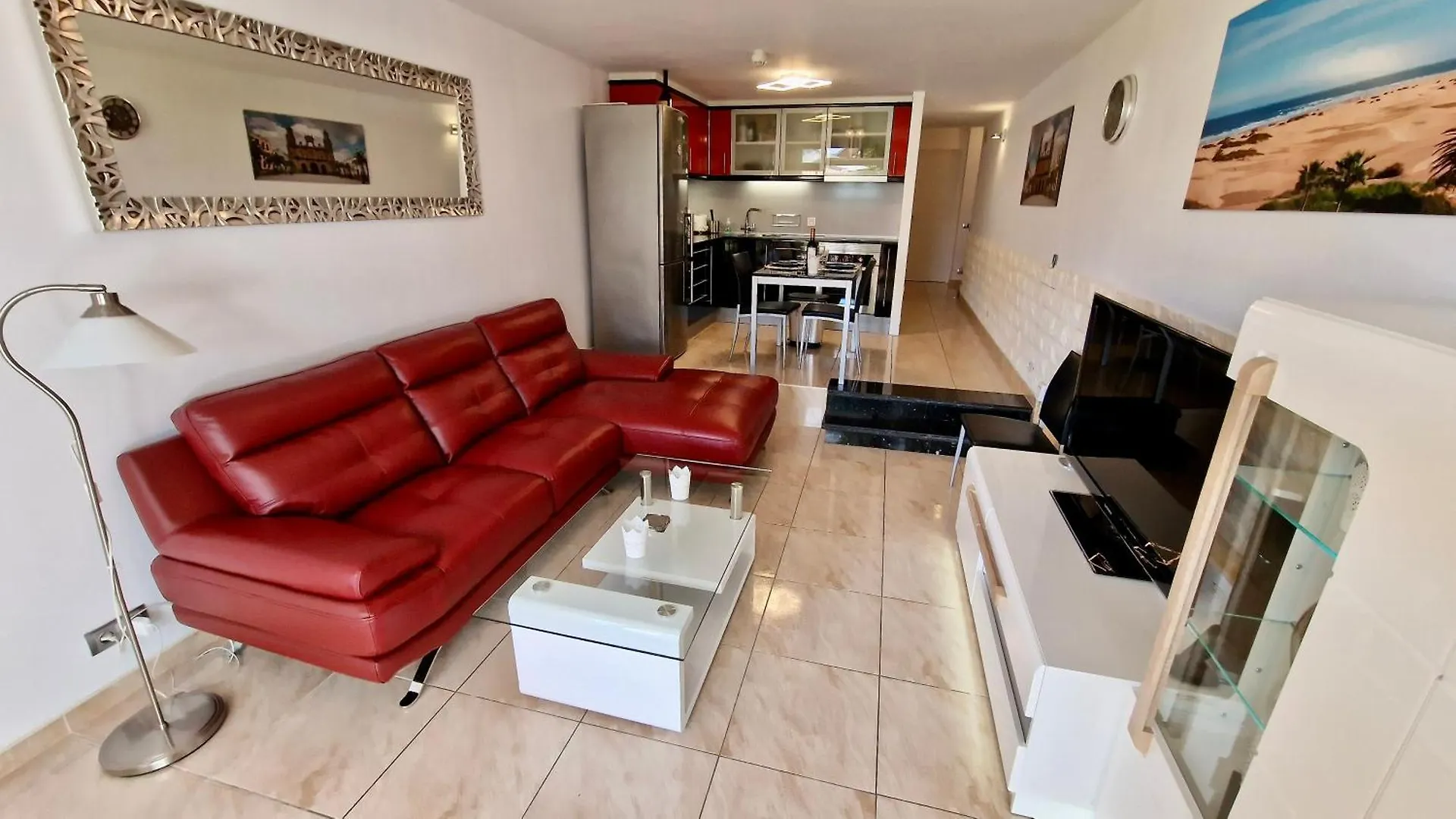 Tamaran 102 - Los Campos - Lux Garden Apt Near Dunes, Quiet-Central-Renovated San Bartolomé Apartman